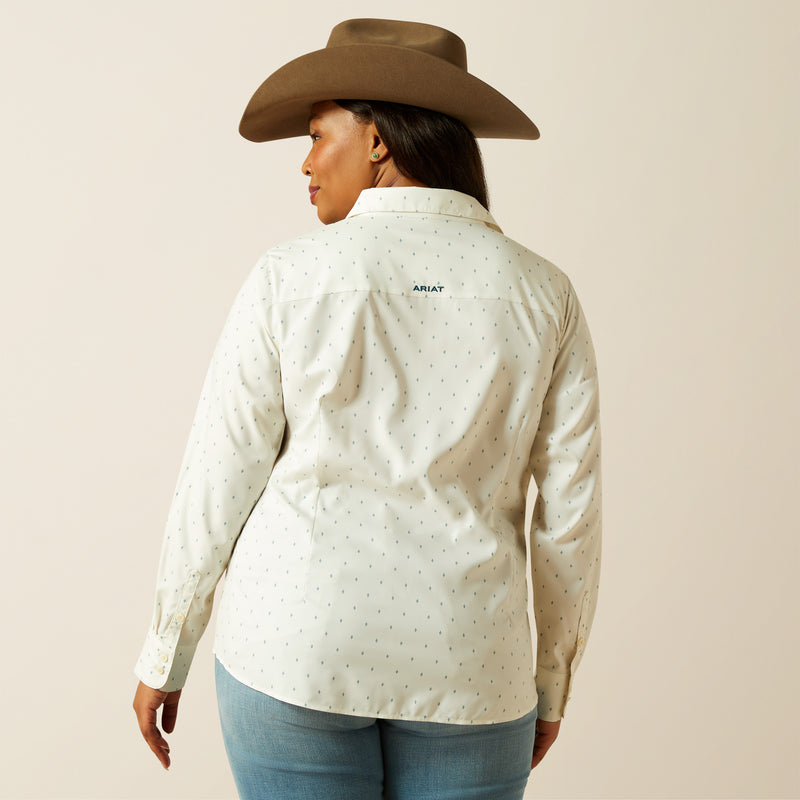Load image into Gallery viewer, Ariat Womens Kirby Pro Print Shirt - Ranchito Print
