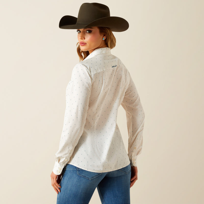 Load image into Gallery viewer, Ariat Womens Kirby Pro Print Shirt - Ranchito Print
