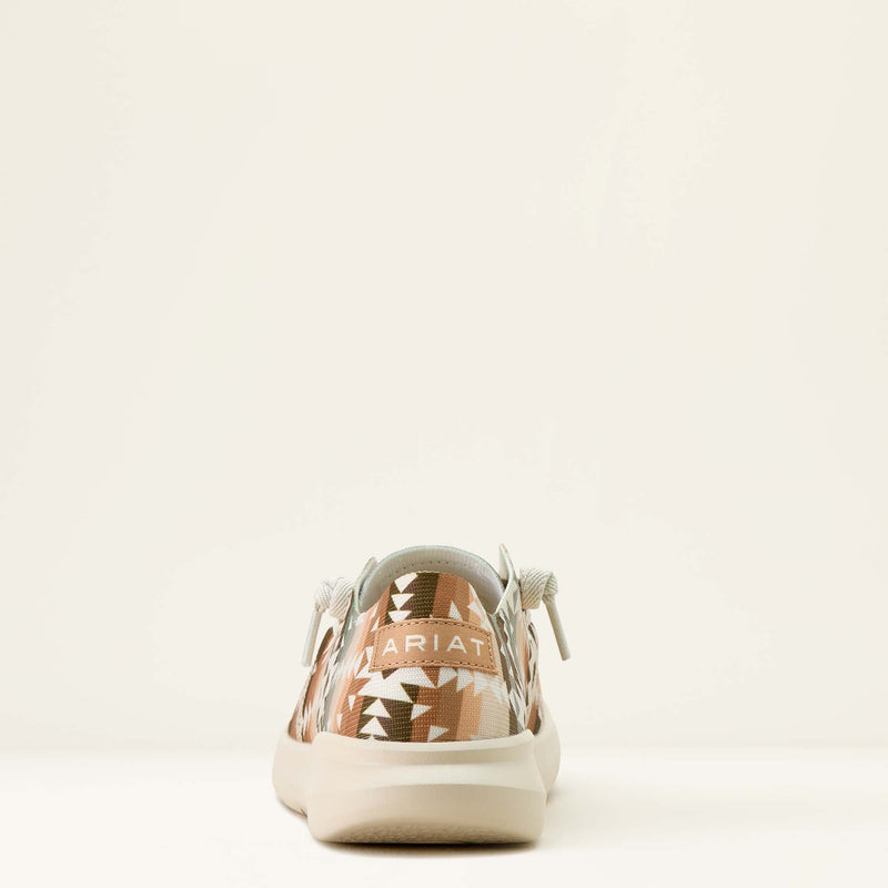 Load image into Gallery viewer, Ariat 3" Hilo Shoe - Natural Southwest Print
