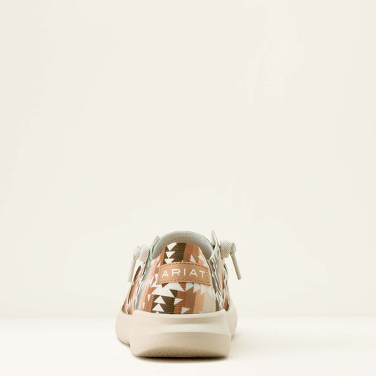 Ariat 3" Hilo Shoe - Natural Southwest Print