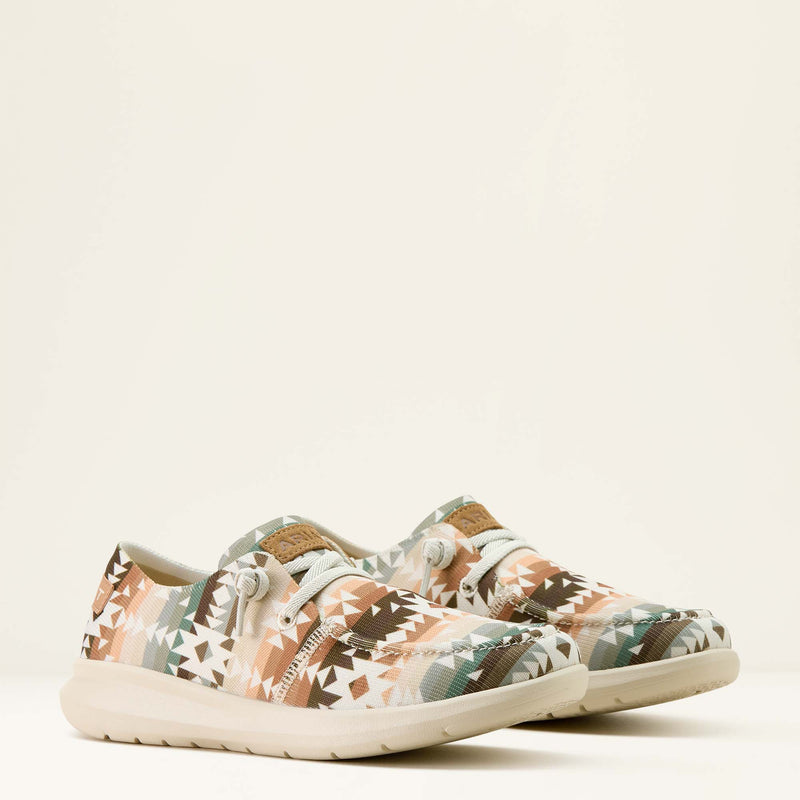 Load image into Gallery viewer, Ariat 3" Hilo Shoe - Natural Southwest Print
