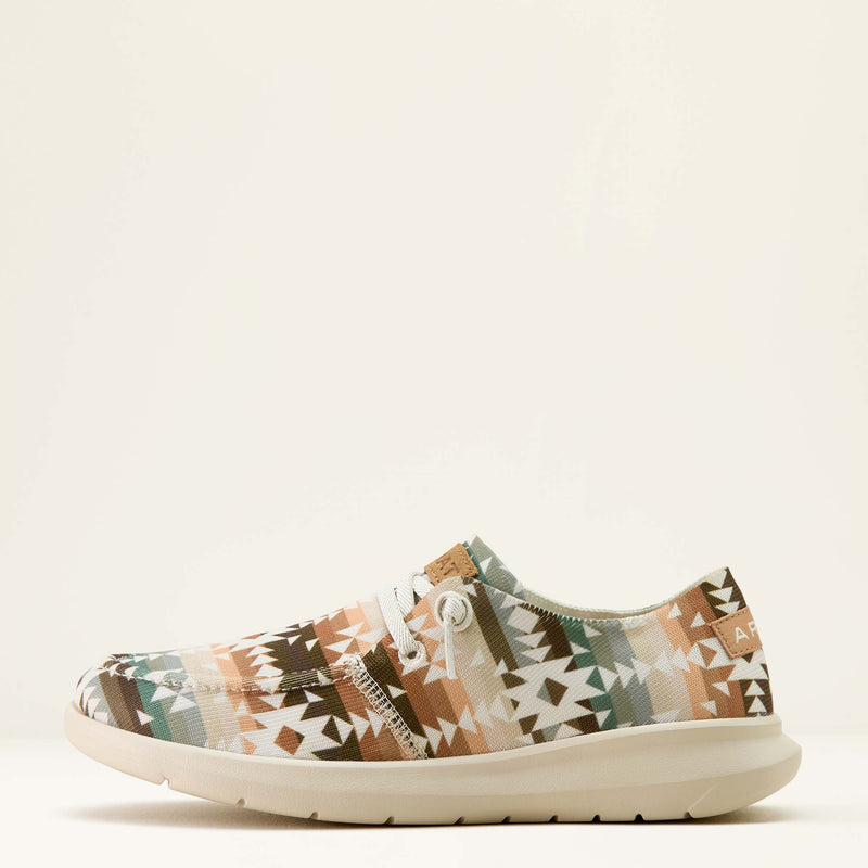 Load image into Gallery viewer, Ariat 3" Hilo Shoe - Natural Southwest Print
