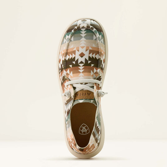 Ariat 3" Hilo Shoe - Natural Southwest Print