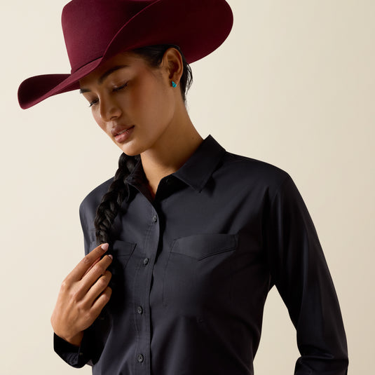 Ariat Womens Everything Solid Shirt - Black