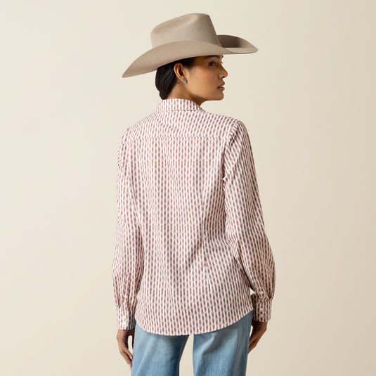 Ariat Womens Kirby Pro Print Shirt - Arrow Geo