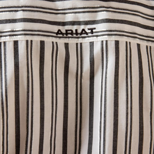 Ariat Womens Kirby Stripe Shirt - Black/White