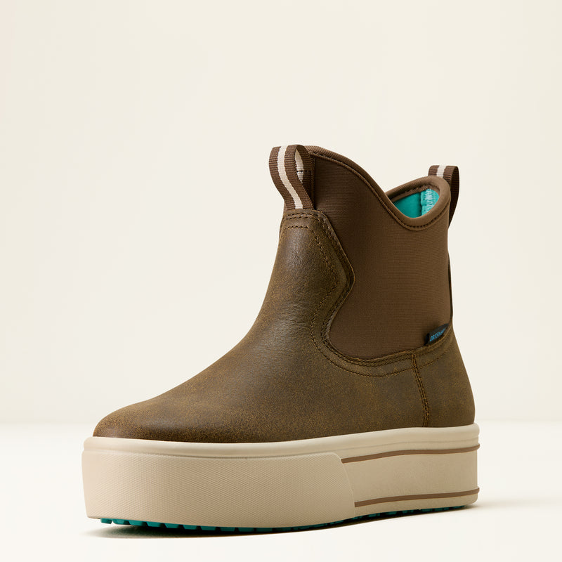 Load image into Gallery viewer, Ariat 5.5" Saylor Shrimp Waterproof Boot / Shoe - Brown Bomber
