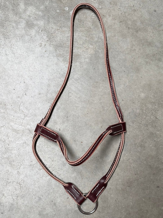 Used JD Custom Tack Leather Bonnet