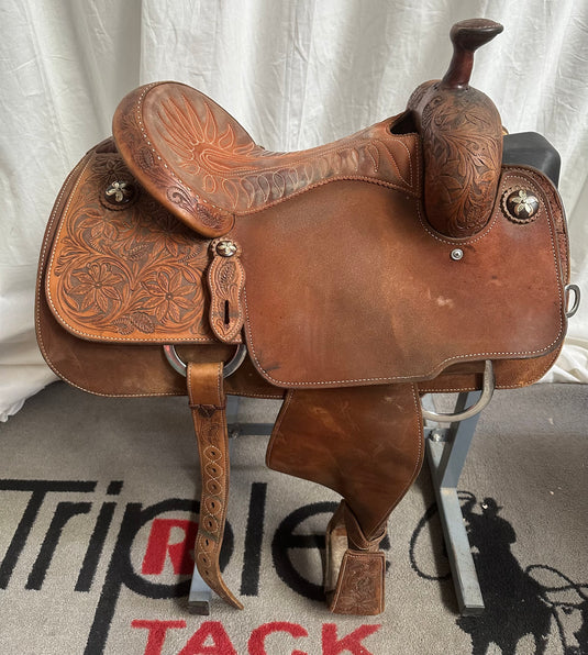 Used Martin Saddlery Team Roper Saddle - 14.5”