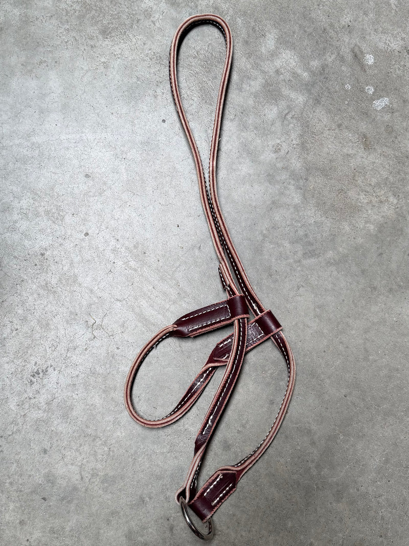 Load image into Gallery viewer, Used JD Custom Tack Leather Bonnet
