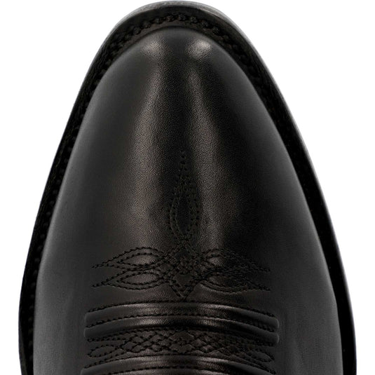 Durango Santa Fe Roper Round Toe Boot - Polished Black Onyx