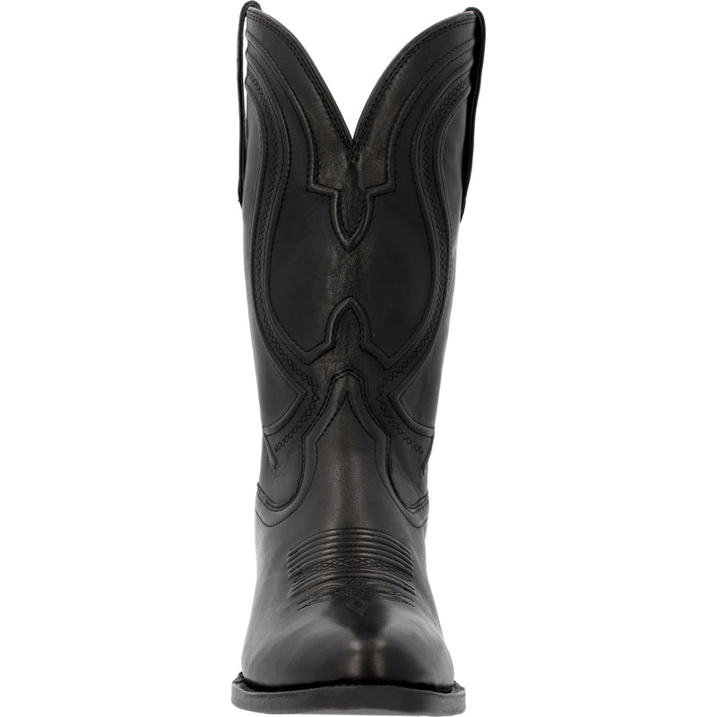 Load image into Gallery viewer, Durango Santa Fe Roper Round Toe Boot - Polished Black Onyx
