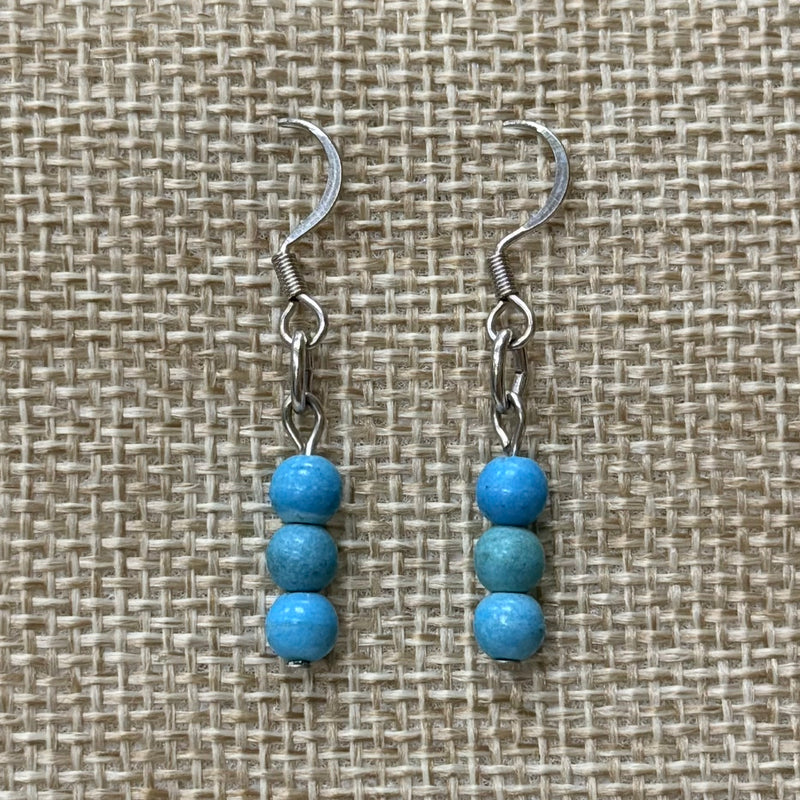 Load image into Gallery viewer, Rocky Mountain Jewelry Turquoise Magnesite Earrings
