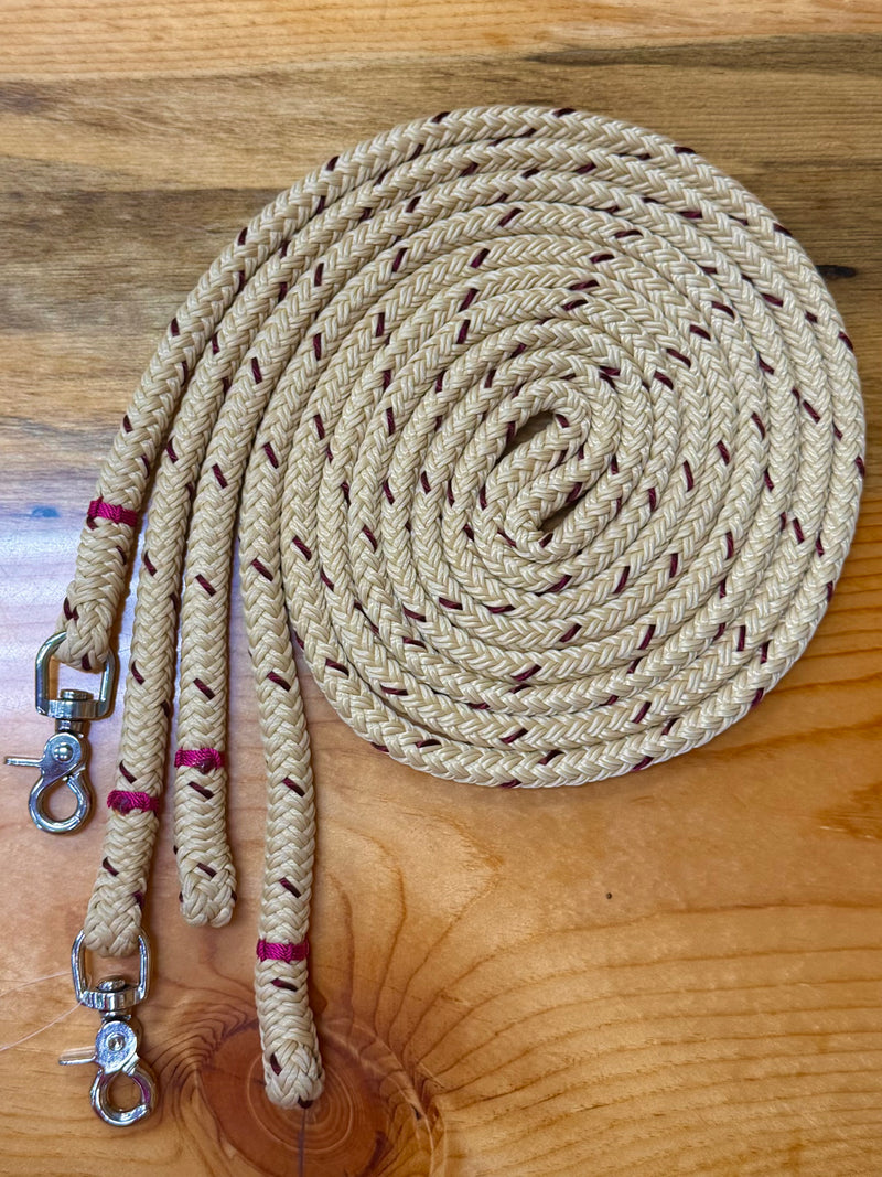 Load image into Gallery viewer, Brute Split Reins 3/8" X 8'
