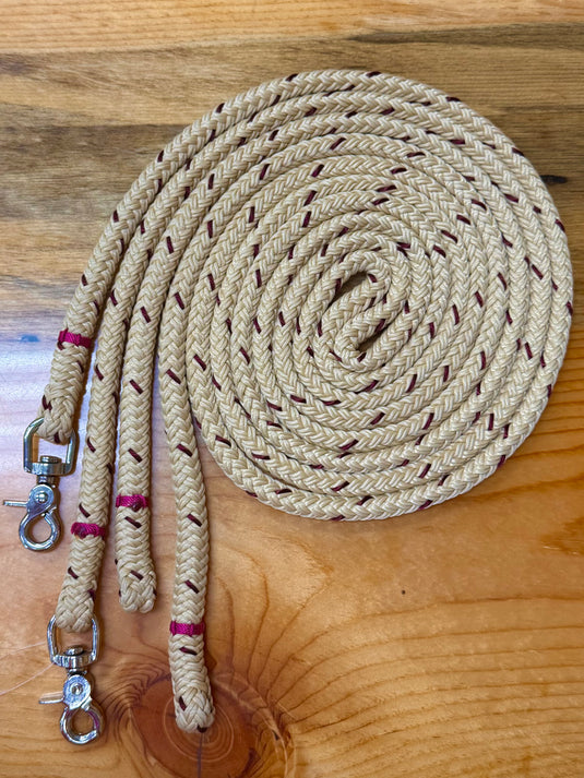 Brute Split Reins 3/8" X 8'