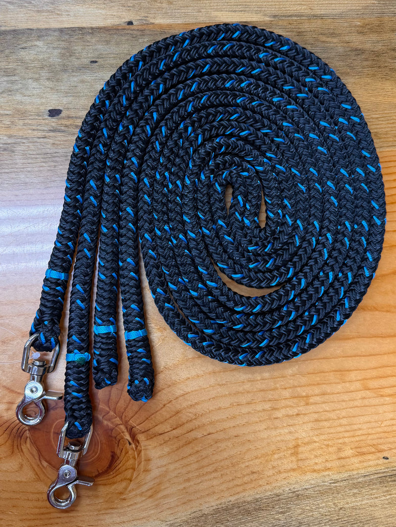Load image into Gallery viewer, Brute Split Reins 3/8" X 8'
