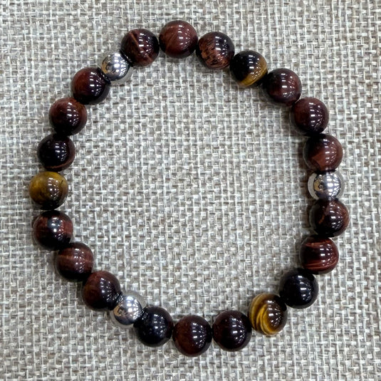 Rocky Mountain Jewelry Red Tiger Eye Bracelet