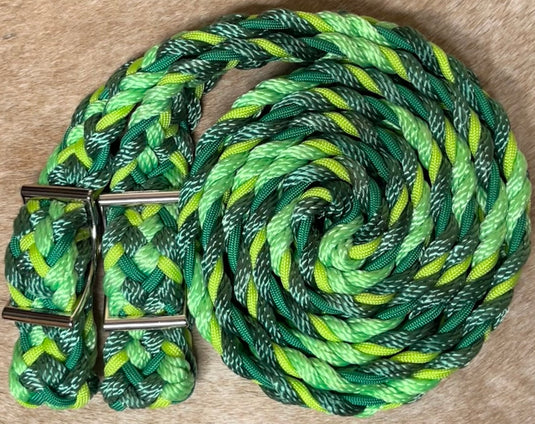 Gale Beebe 9 Plait Flat Braided Barrel Reins