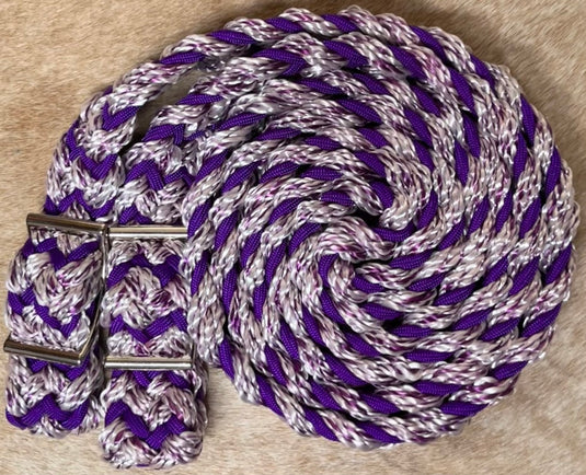 Gale Beebe 9 Plait Flat Braided Barrel Reins