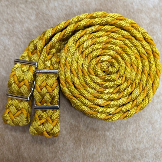 Gale Beebe 9 Plait Flat Braided Barrel Reins