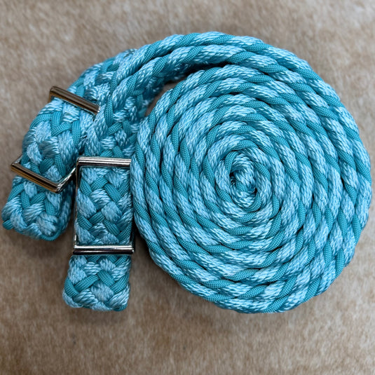 Gale Beebe 9 Plait Flat Braided Barrel Reins