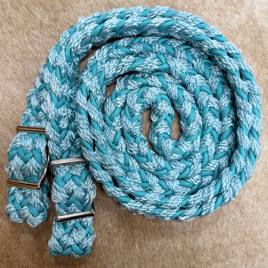 Gale Beebe Round Braided Barrel Reins