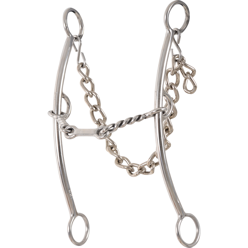 Load image into Gallery viewer, Classic Equine Goostree Pickup Long Shank Dr Bristol Bit
