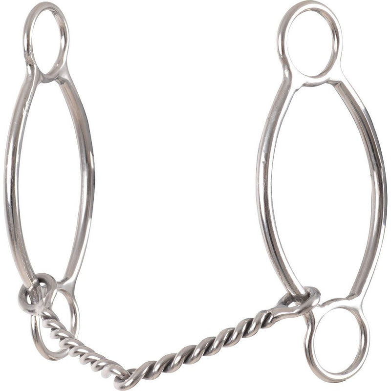 Load image into Gallery viewer, Classic Equine Goostree Simplicity II Twisted Wire Snaffle Bit
