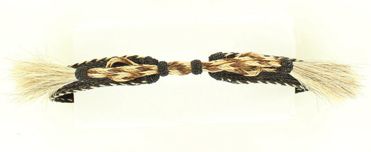 Double S Genuine Horsehair Double Tail Hatband - 7 Strand