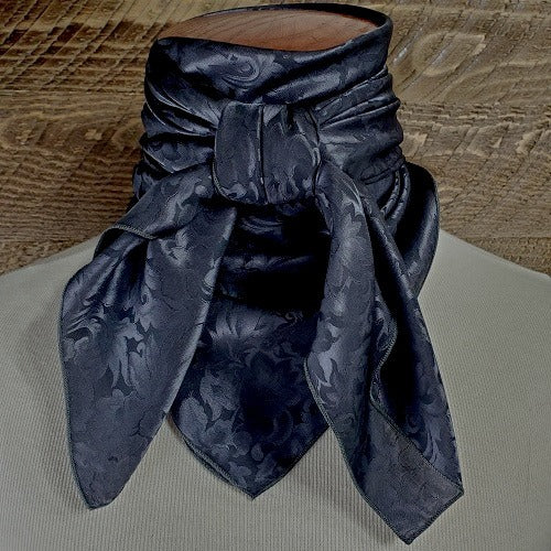 Medium Weight Jacquard Paisley Wild Rag - 44