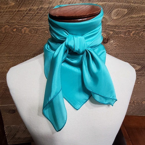 Light Weight Habotai Solid Wild Rag - 22"x22"