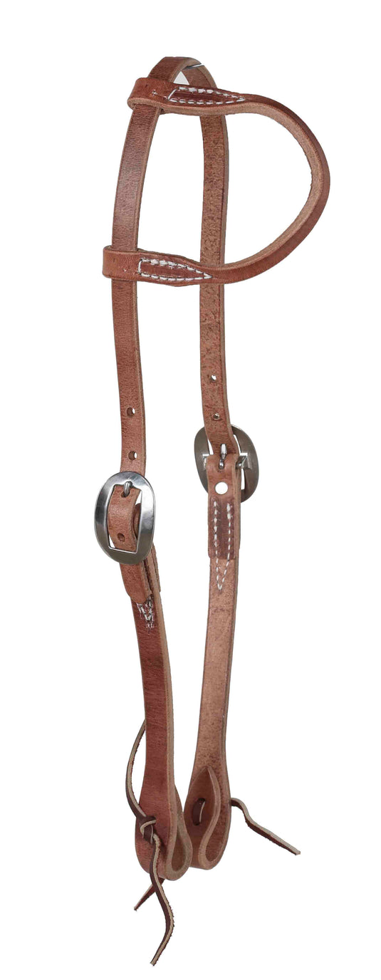 Berlin Rolled Harness One Ear Headstall
