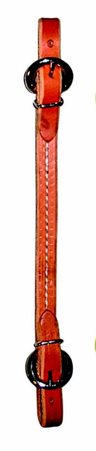 Berlin Harness Sewn Leather Curb Strap