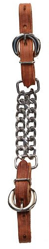 Berlin Harness Double Chain Curb Strap - 1/2