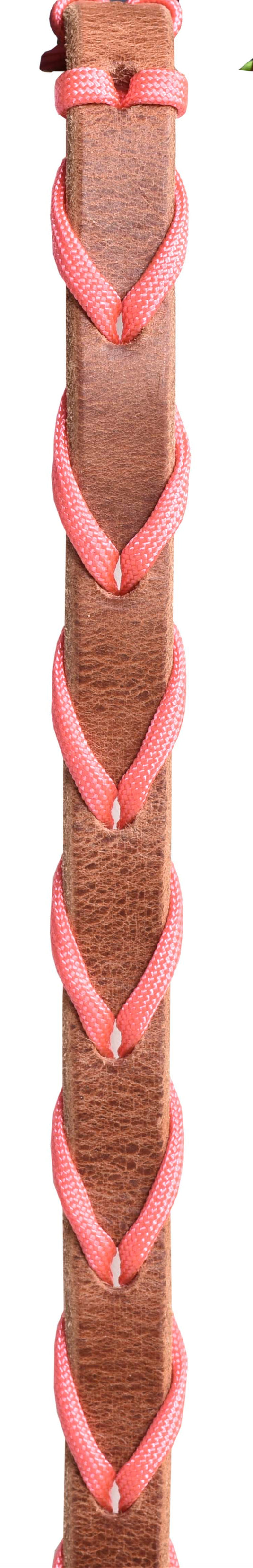 Berlin Laced Barrel Rein - 5/8"