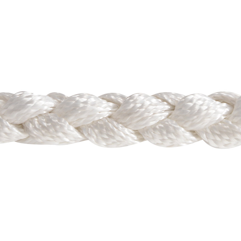 Load image into Gallery viewer, Classic Equine Colored Flat Braid Halter with Lead - White
