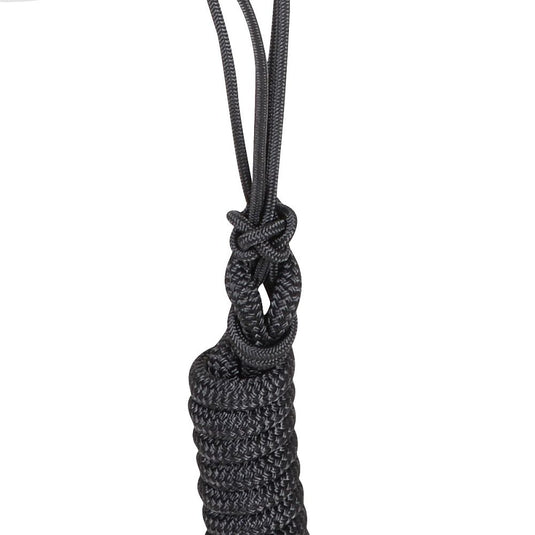 Classic Equine Premium Rope Halter with Lead - Black