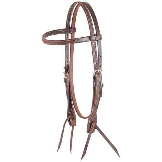 Martin Chestnut Roughout Browband Headstall