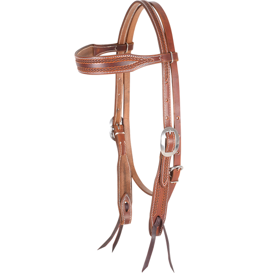 Martin Rope Border Browband Headstall