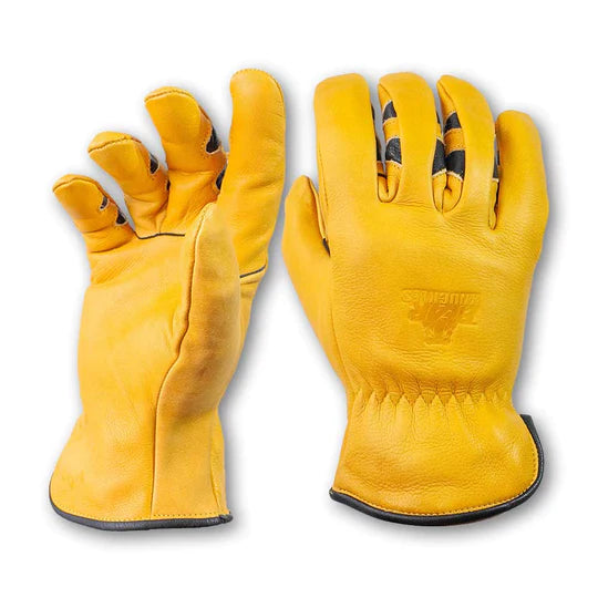Load image into Gallery viewer, Bear Knuckles Double Wedge Cowhide Driver Heavy Duty Work Glove
