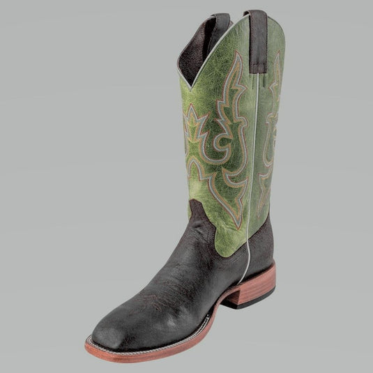 Horse Power Dark Leather Boot - Brown