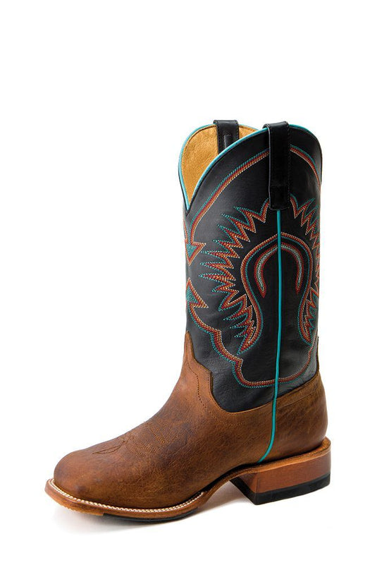 Horse Power Kid's Toast Bison DB Toe Boot - Toast