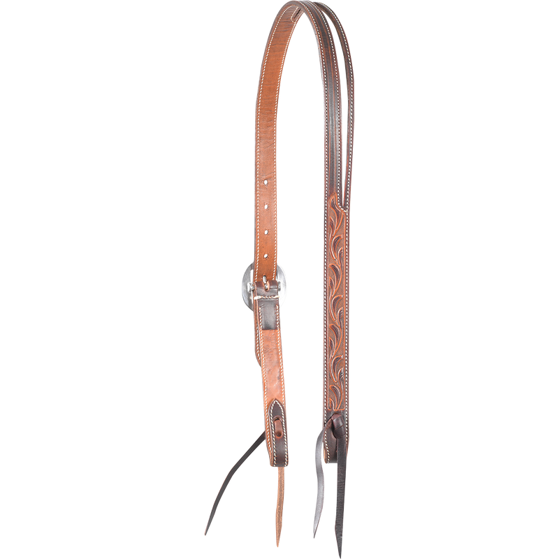 Load image into Gallery viewer, Martin Ranahan Weathered Antiqued Split Ear Headstall
