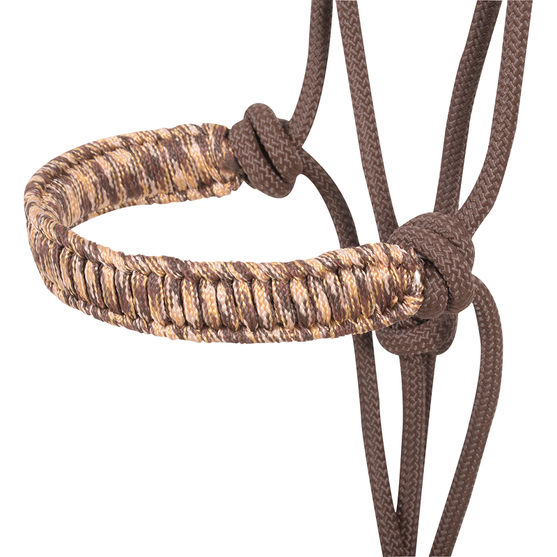 Load image into Gallery viewer, Cashel Braided Rope Nose Halter with Lead
