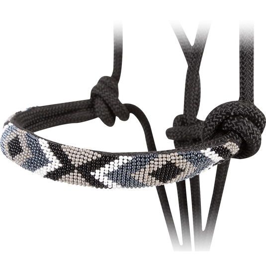 Cashel Beaded Rope Halter with 9' Lead