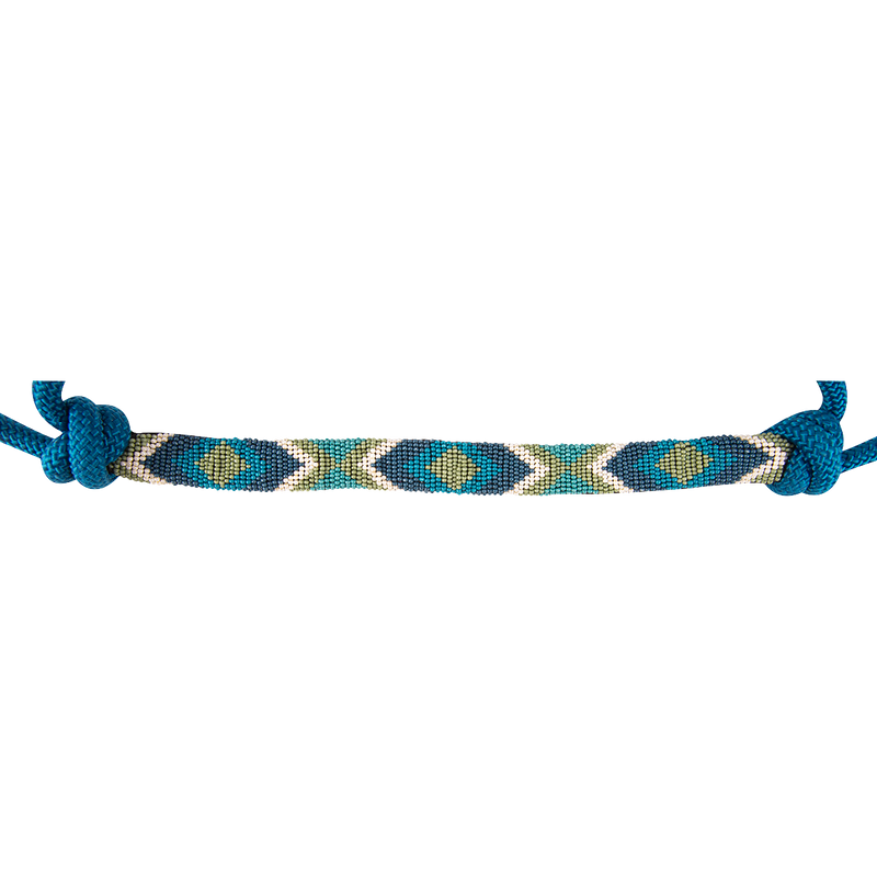 Load image into Gallery viewer, Cashel Beaded Rope Halter with 9' Lead
