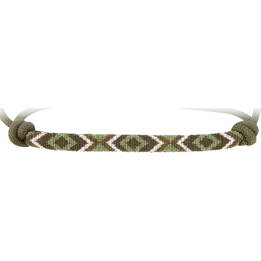 Cashel Beaded Rope Halter with 9' Lead
