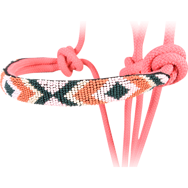 Load image into Gallery viewer, Cashel Beaded Rope Halter with 9' Lead
