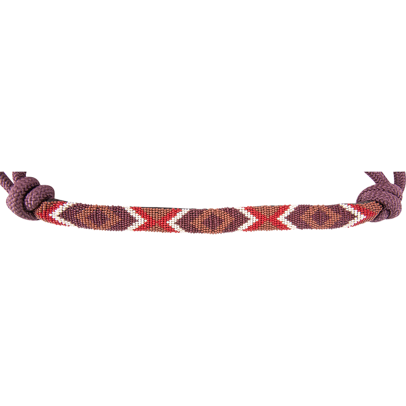 Load image into Gallery viewer, Cashel Beaded Rope Halter with 9' Lead
