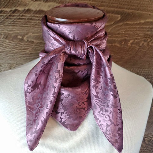 Load image into Gallery viewer, Medium Weight Jacquard Paisley Wild Rag - 36"x36"
